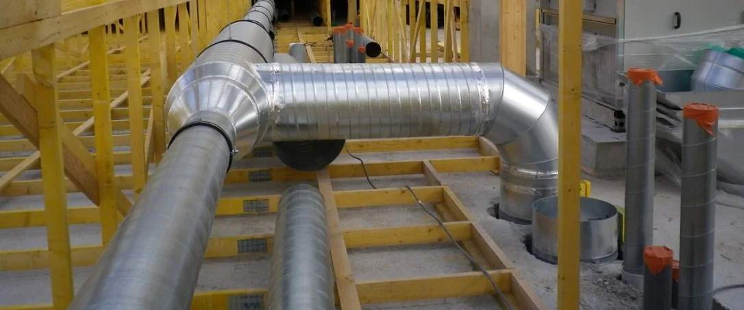 Réseau de ventilation réalisé par Burlinchon